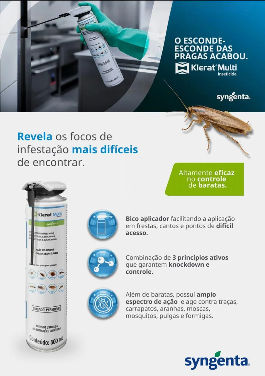 Solução profissional para controle de insetos