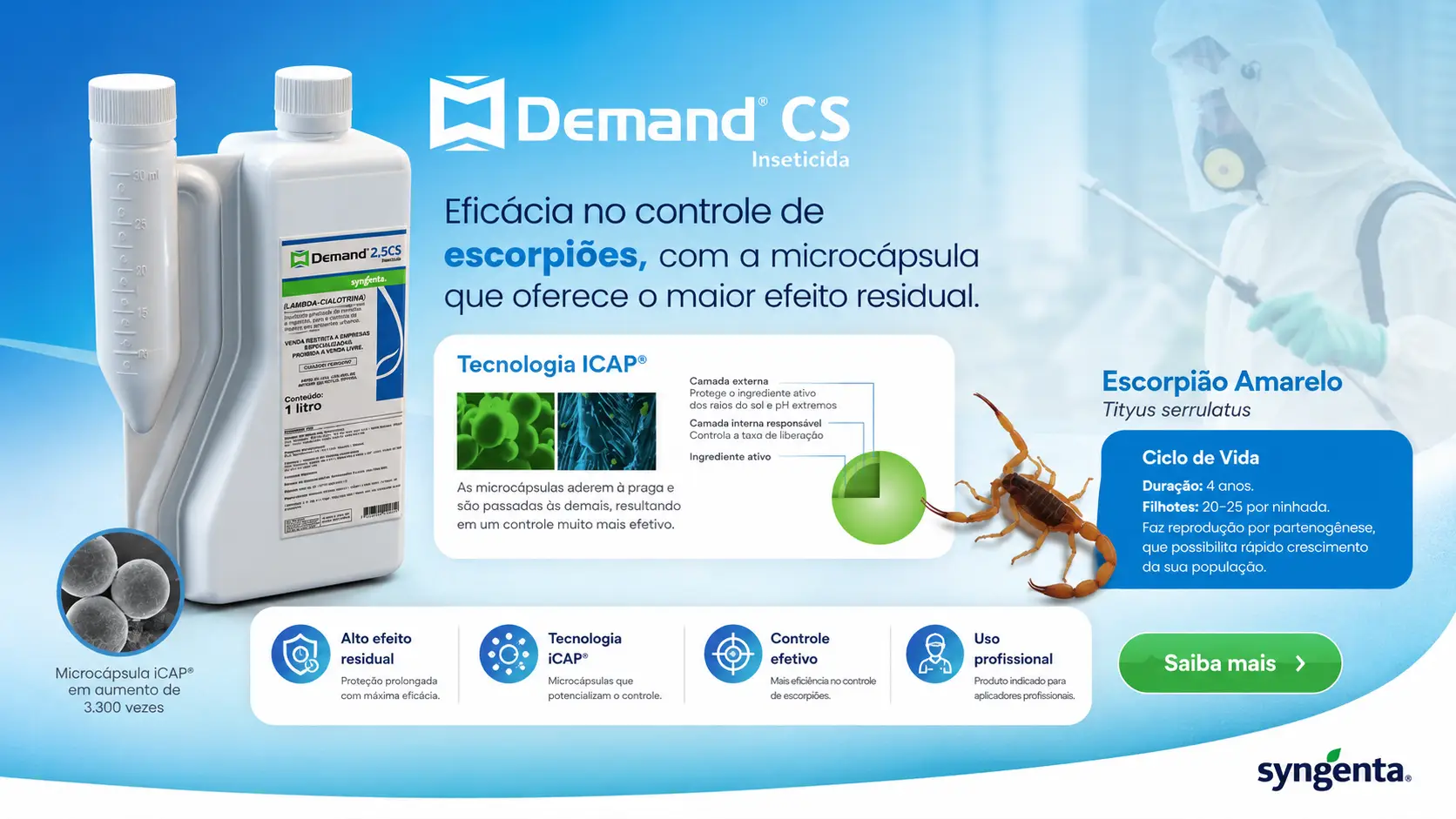 Demand CS - controle profissional de pragas